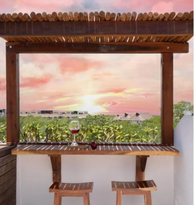 Sunsetviewph+Privpool+Near Beach&Town+Rooftop+50Mb تولوم المكسيك